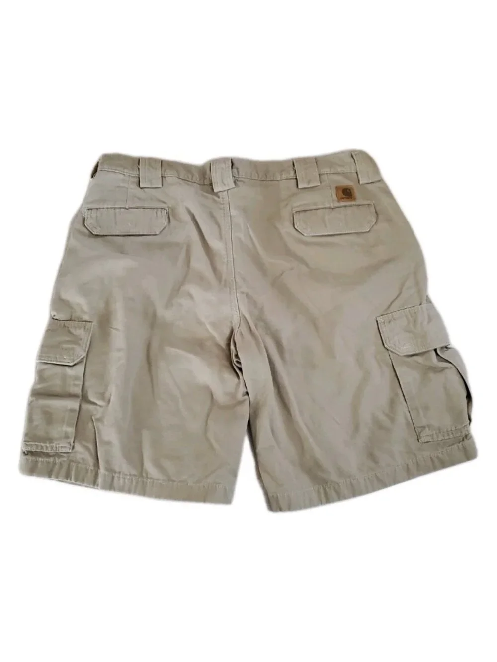 Carhartt Men's Sz 40 Original Fit Brown Work Utility Cargo Carpenter Shorts B164